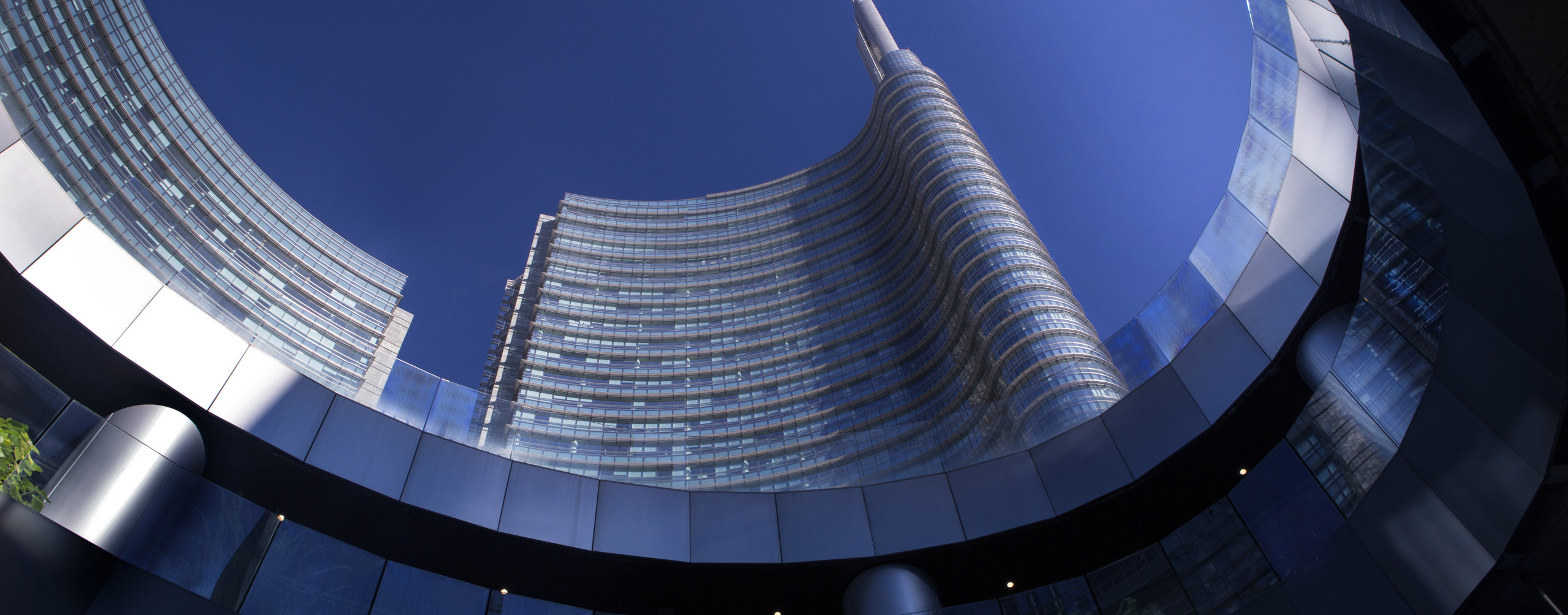 Milan Skyscraper And Financial District